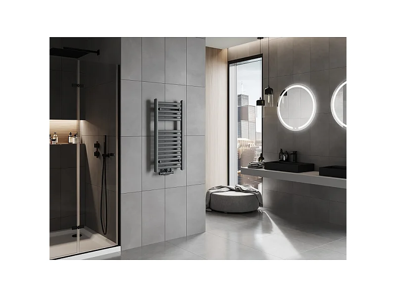 Mexen Hades radiador de casa de banho 800 x 400 mm, 320 W, antracite - W104-0800-400-00-66