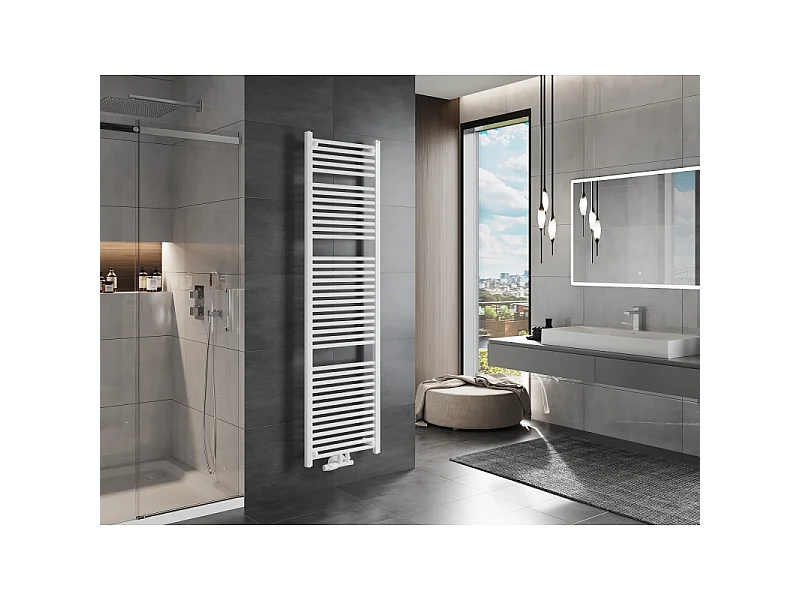 Mexen Mars radiador de casa de banho 1800 x 500 mm, 814 W, branco - W110-1800-500-00-20