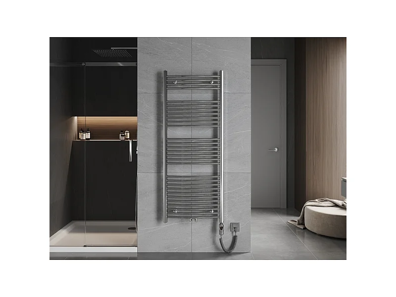 Mexen Ares radiateur électrique 1500 x 600 mm, 600 W, chrome - W102-1500-600-2600-01