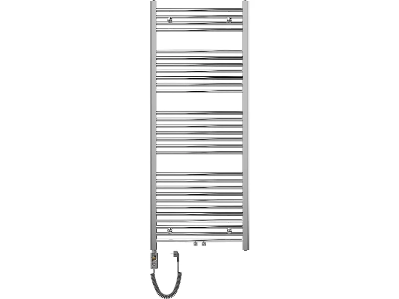 Mexen Ares radiateur électrique 1500 x 600 mm, 600 W, chrome - W102-1500-600-2600-01