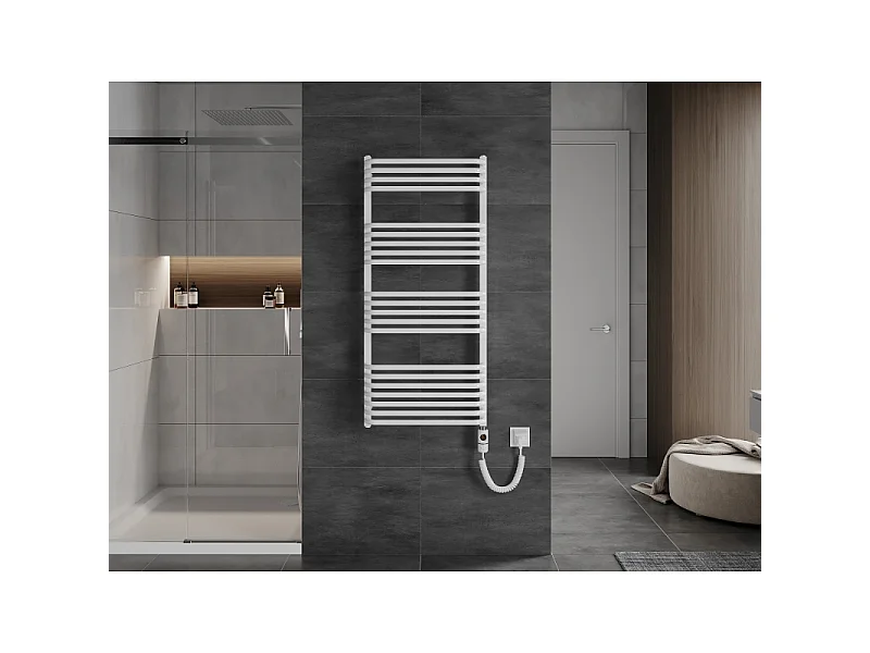 Mexen Apollo radiateur électrique 1210 x 550 mm, 600 W, blanc - W117-1210-550-2600-20