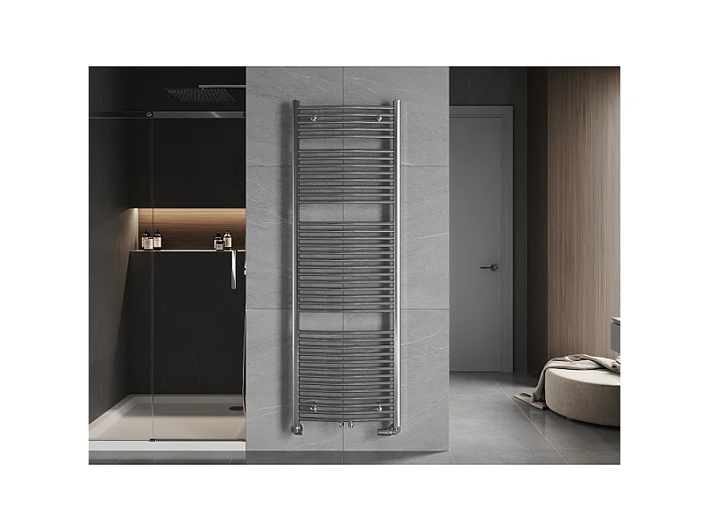 Mexen Ares radiador de casa de banho 1800 x 600 mm, 757 W, cromado - W102-1800-600-00-01