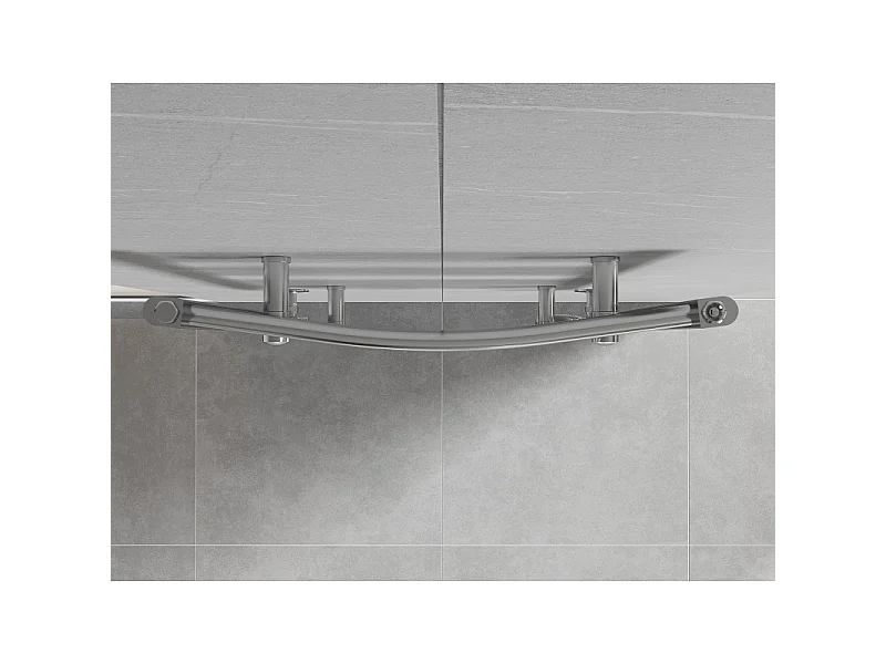 Mexen Ares radiador de casa de banho 1800 x 600 mm, 757 W, cromado - W102-1800-600-00-01