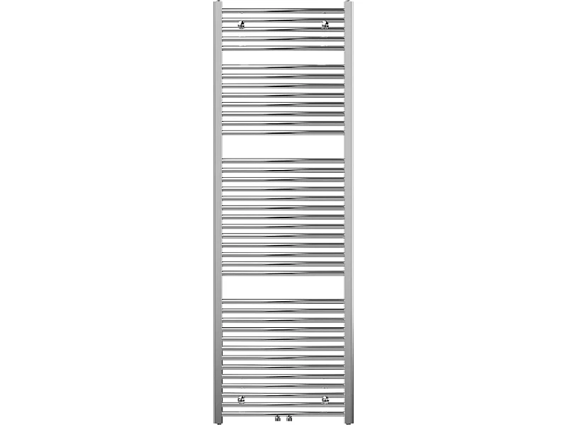 Mexen Ares radiador de casa de banho 1800 x 600 mm, 757 W, cromado - W102-1800-600-00-01