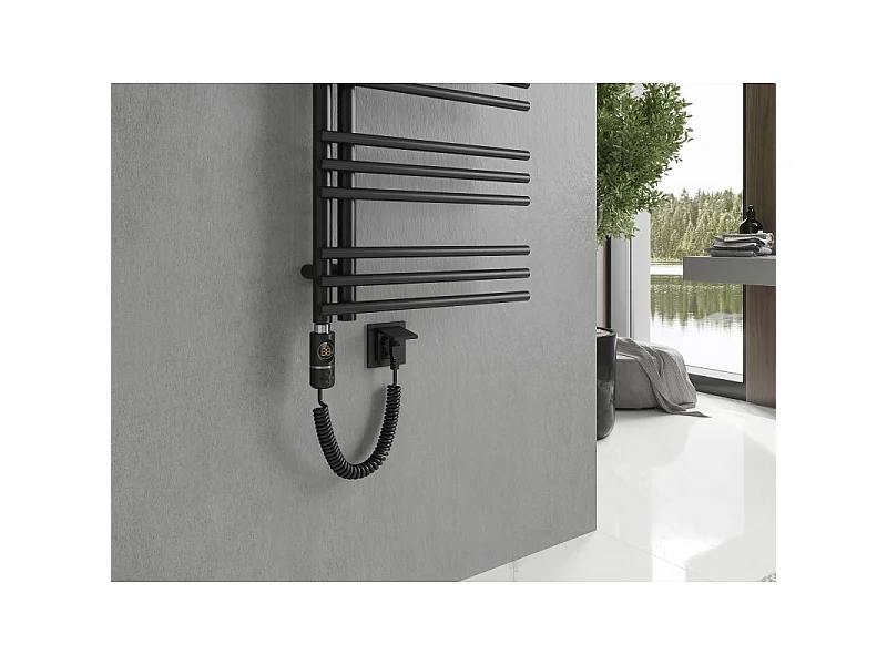 Mexen Neptun električni radiator 1400 x 500 mm, 600 W, črn - W101-1400-500-2600-70