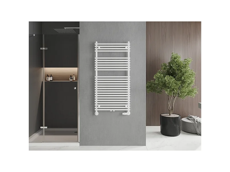Mexen Sol radiador de casa de banho 1200 x 600 mm, 658 W, branco - W125-1200-600-00-20