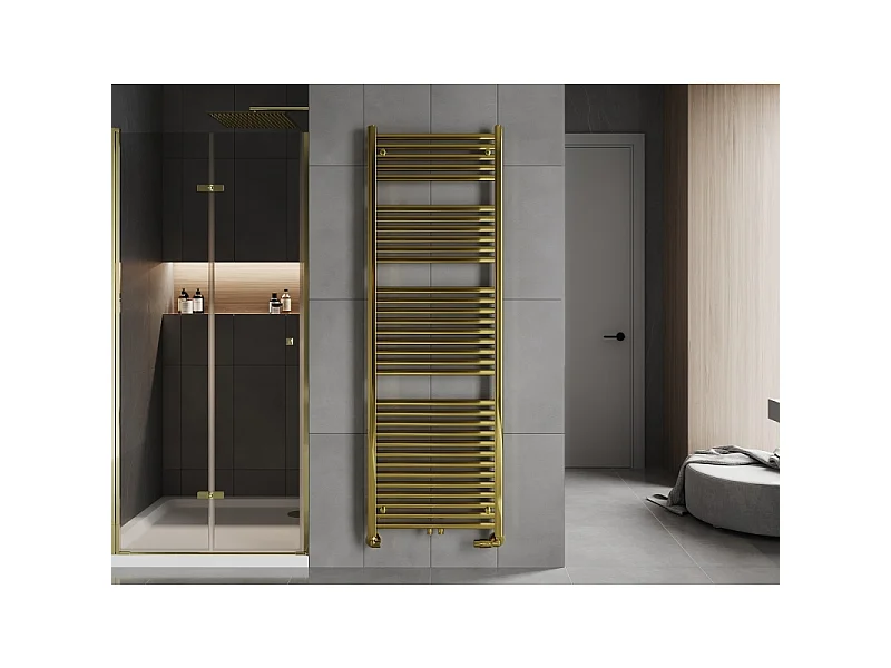 Mexen Hades radiateur de salle de bain 1800 x 600 mm, 790 W, doré - W104-1800-600-00-50