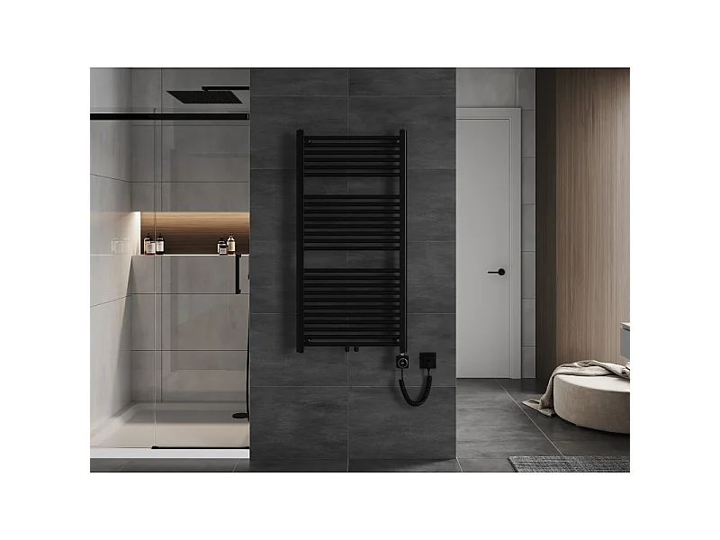 Mexen Mars radiateur électrique 1200 x 600 mm, 600 W, noir - W110-1200-600-6600-70