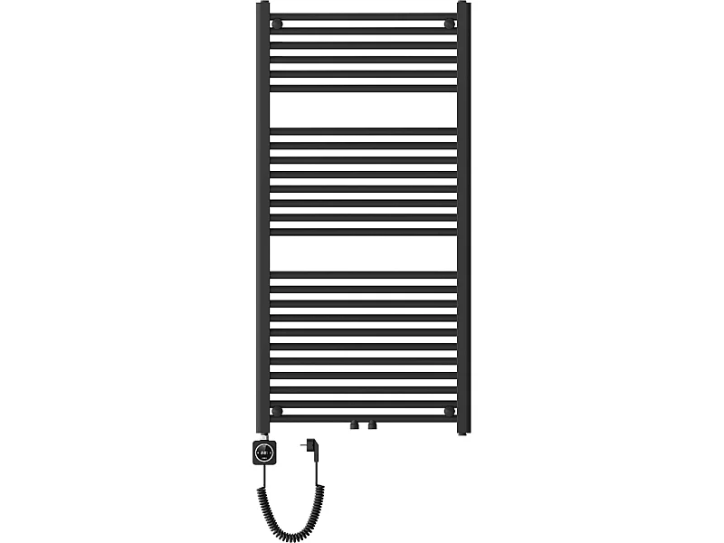 Mexen Mars radiateur électrique 1200 x 600 mm, 600 W, noir - W110-1200-600-6600-70