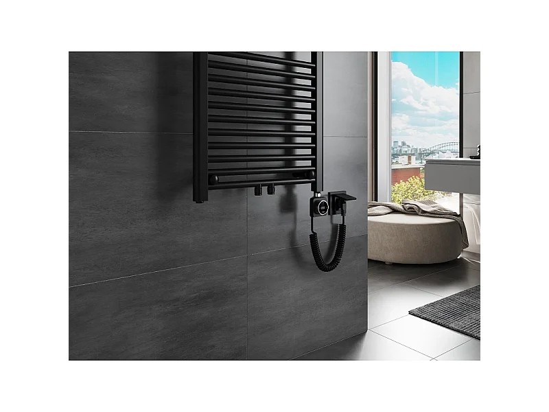 Mexen Mars radiateur électrique 900 x 600 mm, 400 W, noir - W110-0900-600-6400-70