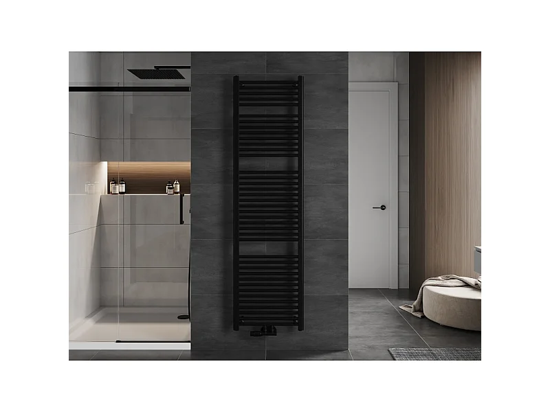 Mexen Mars radiador de casa de banho 1800 x 500 mm, 814 W, preto - W110-1800-500-00-70