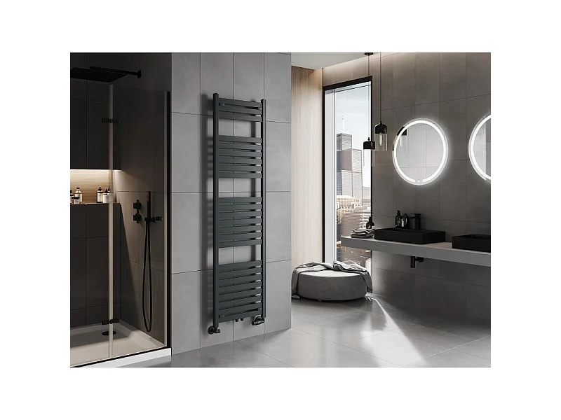 Mexen Uran radiador de casa de banho 1800 x 500 mm, 801 W, antracite - W105-1800-500-00-66