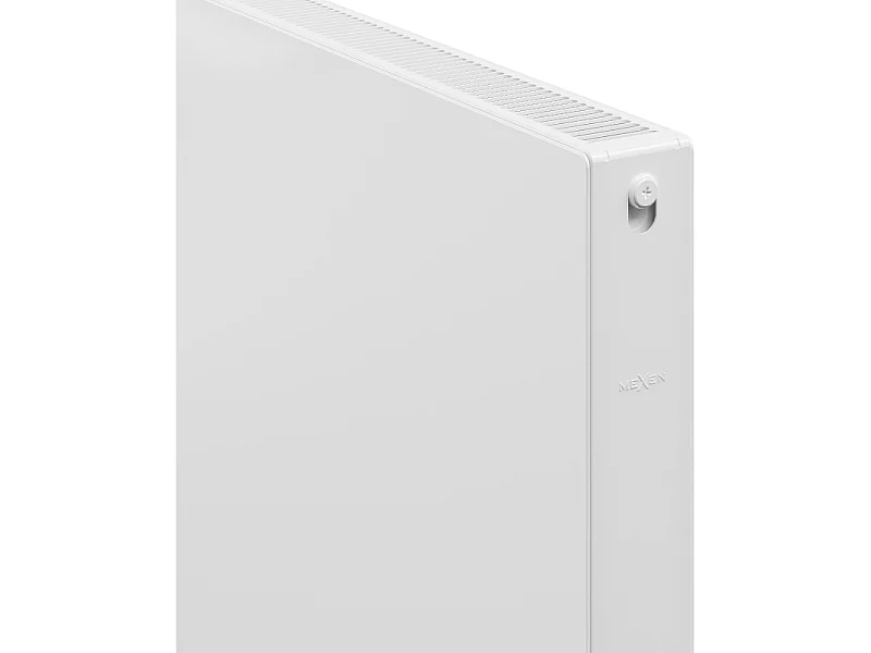 Mexen Flat CF21 panel radiator 900 x 1400 mm, side connection, 2225 W, white - W421F-090-140-00