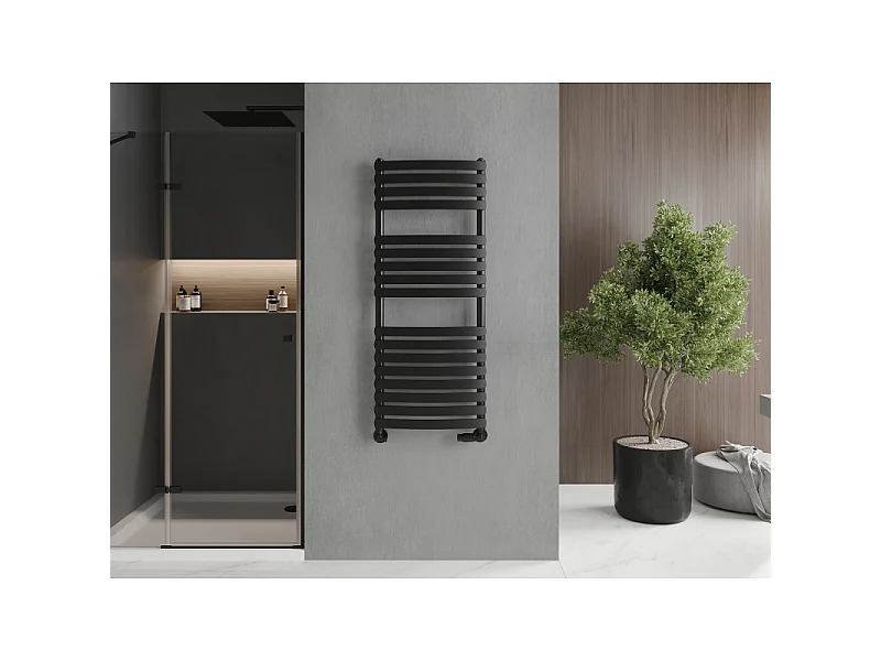 Mexen Bachus radiador de casa de banho 1200 x 500 mm, 619 W, preto - W109-1200-500-00-70
