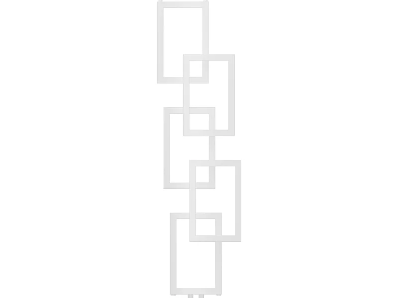Mexen Grid decoratieve badkamer radiator 1360 x 390 mm, 349 W, wit - W215-1360-390-00-20