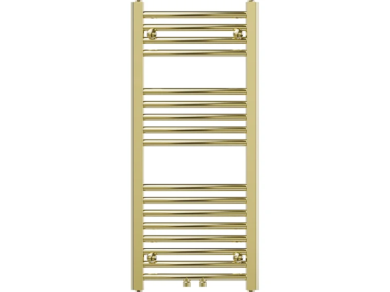 Mexen Ares radiador de casa de banho 900 x 400 mm, 246 W, dourado - W102-0900-400-00-50