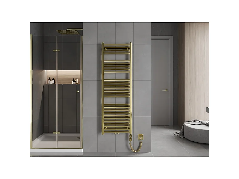Mexen Hades radiateur électrique 1500 x 500 mm, 600 W, doré - W104-1500-500-2600-50