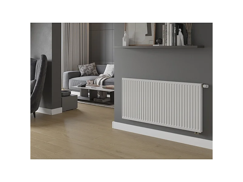 Mexen CV11 Panel Radiator 400 x 700 mm, Bottom Connection, 454 W, White - W611-040-070-00