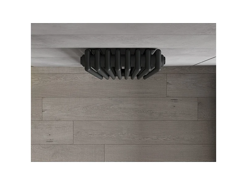 Mexen Denver decoratieve radiator 1600 x 378 mm, 1487 W, antraciet - W215-1600-378-00-66