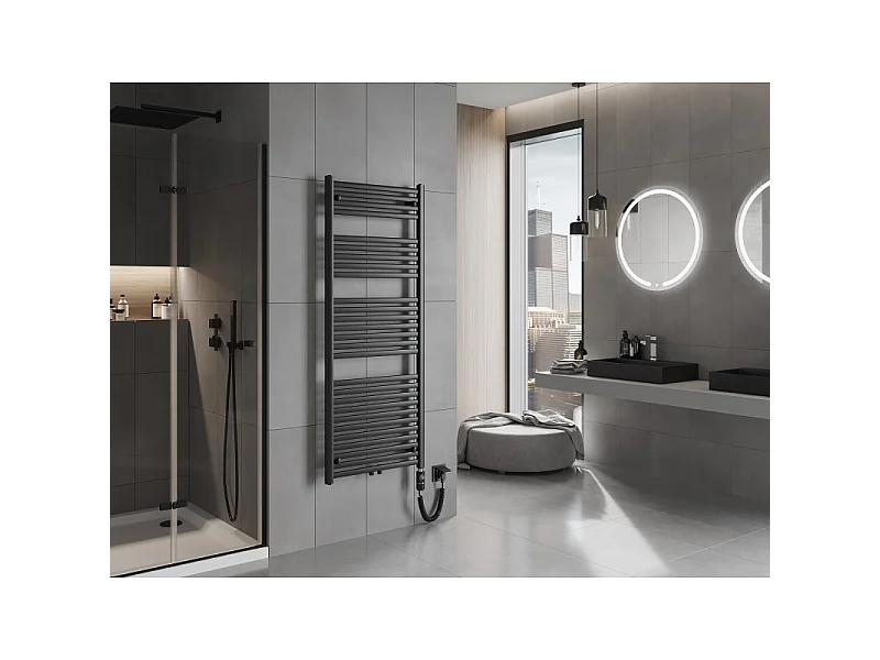 Mexen Hades električni radiator 1500 x 600 mm, 900 W, črn - W104-1500-600-2900-70