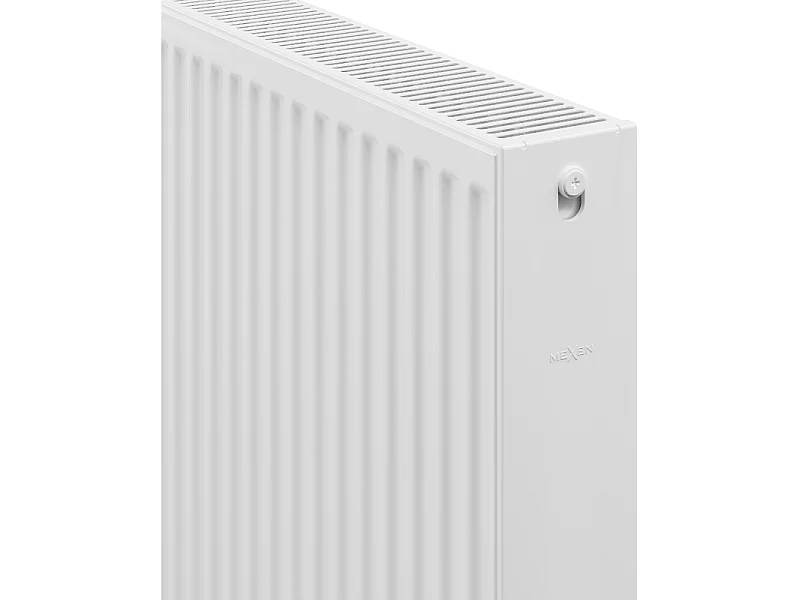 Mexen C22 panel radiator 400 x 700 mm, side connection, 830 W, white - W422-040-070-00