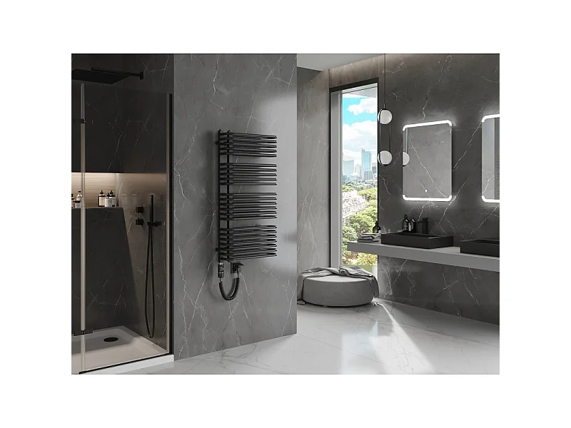 Mexen Amor radiateur électrique 1000 x 500 mm, 900 W, noir - W120-1000-500-2900-70