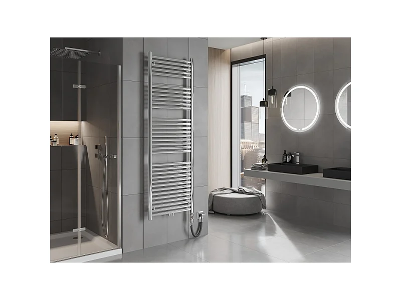 Mexen Hades radiateur électrique 1800 x 600 mm, 900 W, chromé - W104-1800-600-2900-01