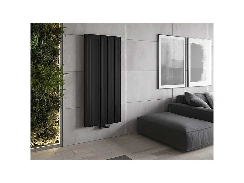 Mexen Waco radiateur décoratif 1544 x 694 mm, 1550 W, noir - W217-1544-694-00-70