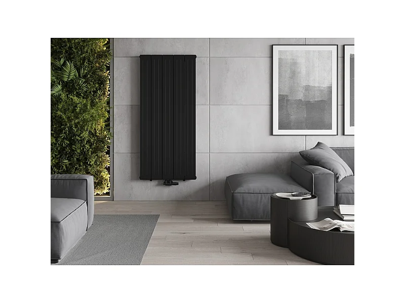 Mexen Waco radiateur décoratif 1544 x 694 mm, 1550 W, noir - W217-1544-694-00-70