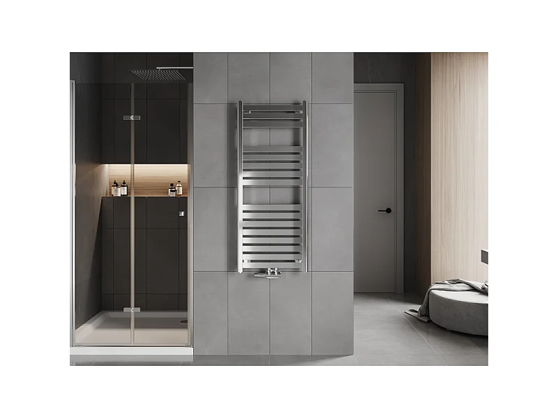 Mexen Uran radiador de casa de banho 1200 x 500 mm, 422 W, cromado - W105-1200-500-00-01