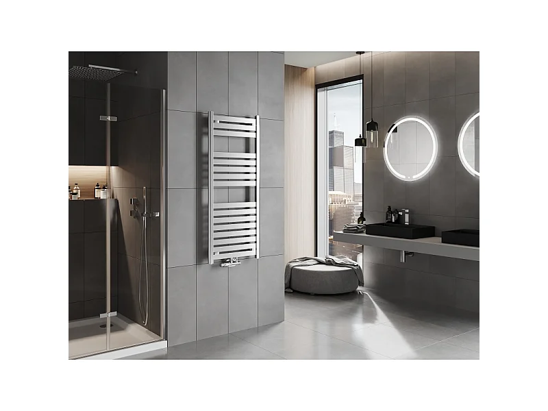 Mexen Uran radiador de casa de banho 1200 x 500 mm, 422 W, cromado - W105-1200-500-00-01