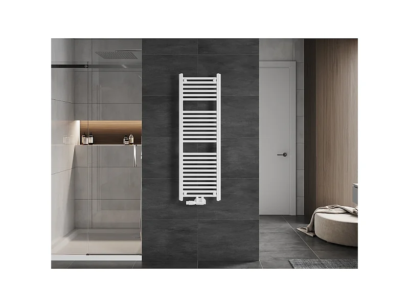 Mexen Mars radiador de casa de banho 1200 x 400 mm, 439 W, branco - W110-1200-400-00-20