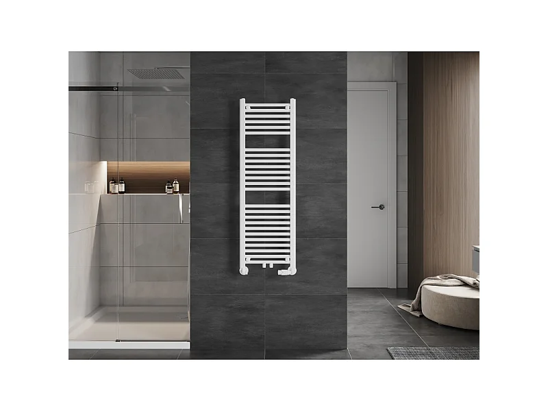 Mexen Mars radiador de casa de banho 1200 x 400 mm, 439 W, branco - W110-1200-400-00-20