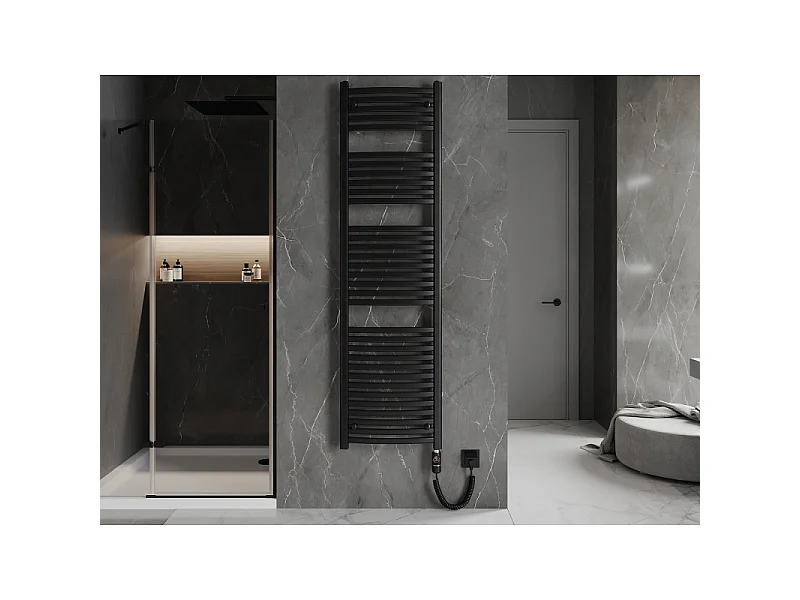 Mexen Helios radiateur électrique 1800 x 500 mm, 900 W, noir - W103-1800-500-2900-70
