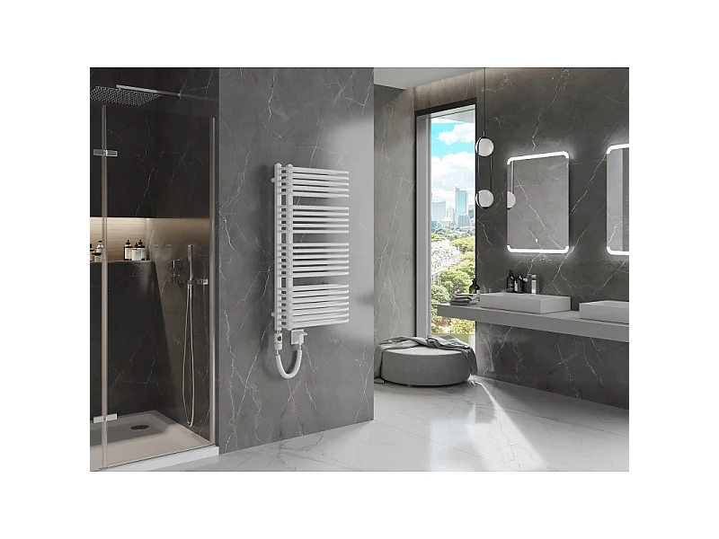 Mexen Amor radiador eléctrico 1000 x 500 mm, 900 W, blanco - W120-1000-500-2900-20