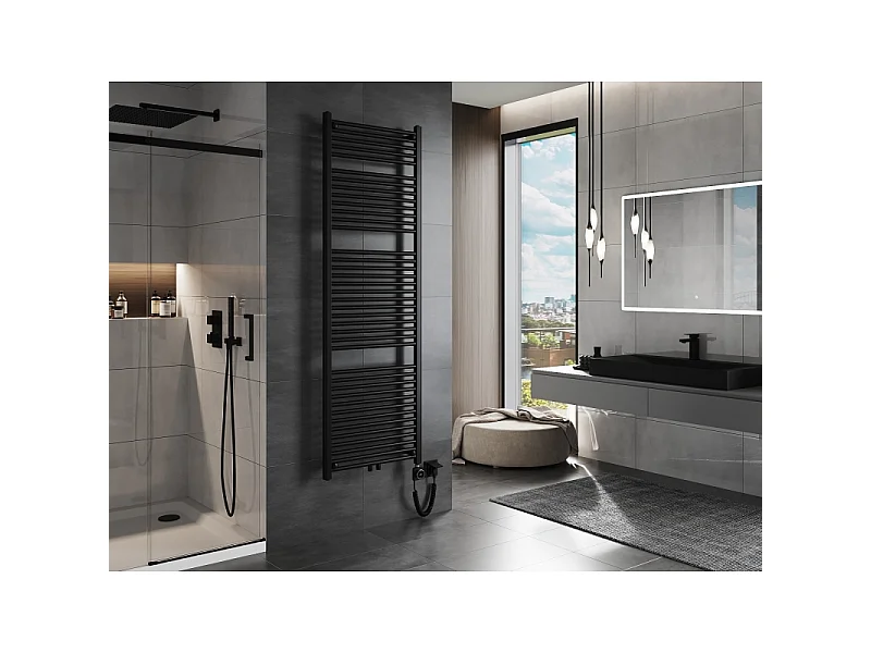 Mexen Mars radiateur électrique 1800 x 600 mm, 900 W, noir - W110-1800-600-6900-70