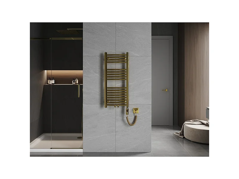Mexen Ares radiateur électrique 900 x 400 mm, 300 W, doré - W102-0900-400-2300-50