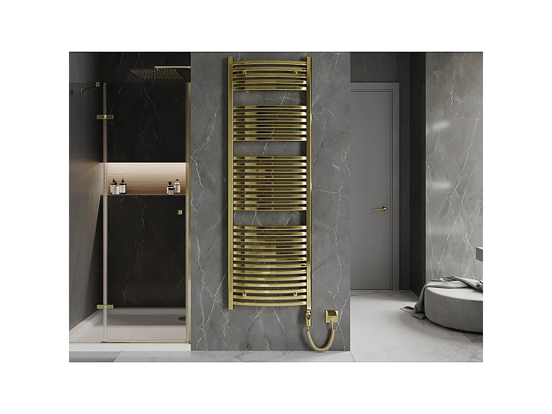 Mexen Helios radiateur électrique 1800 x 600 mm, 900 W, doré - W103-1800-600-2900-50