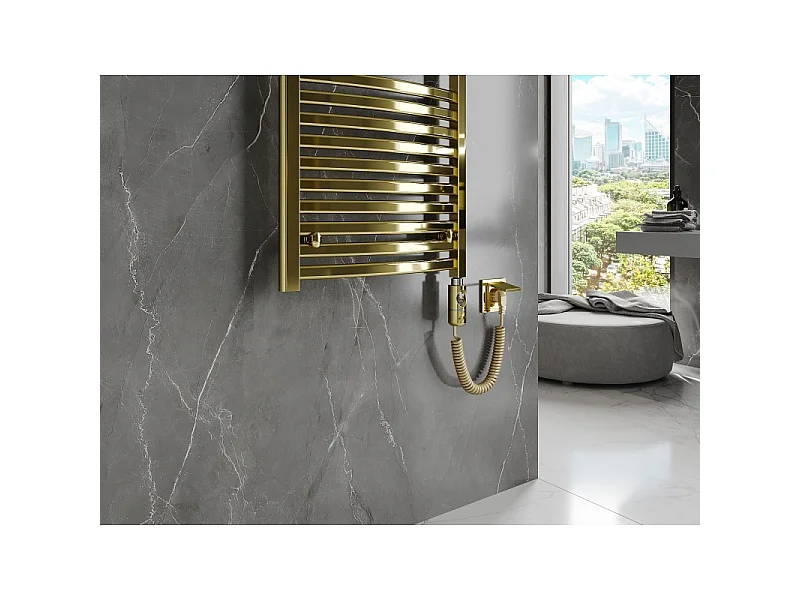 Mexen Helios radiateur électrique 1800 x 600 mm, 900 W, doré - W103-1800-600-2900-50