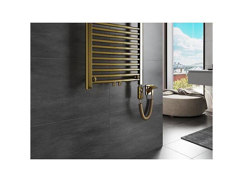 Mexen Mars radiateur électrique 1500 x 600 mm, 600 W, doré - W110-1500-600-2600-50