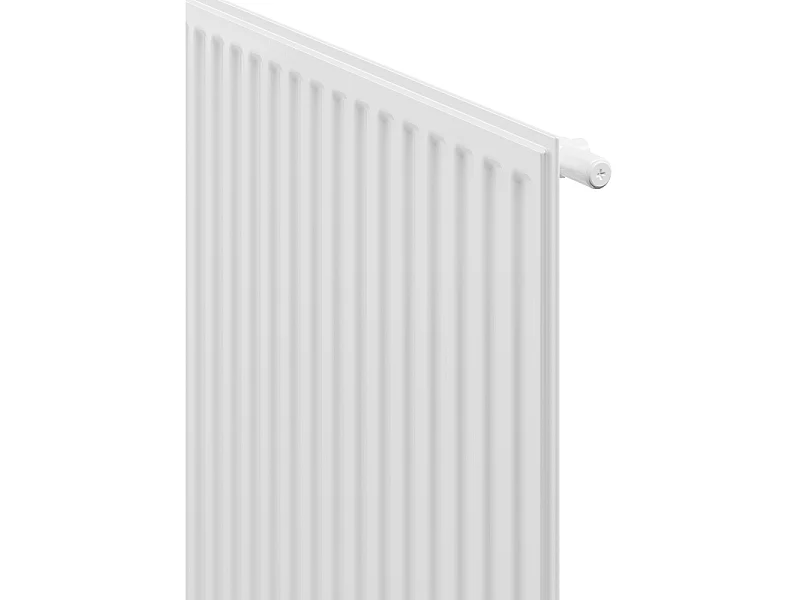 Mexen CH10 Higienični ploščati radiator 500 x 400 mm, stranski priključek, 212 W, bel - W410H-050-040-00