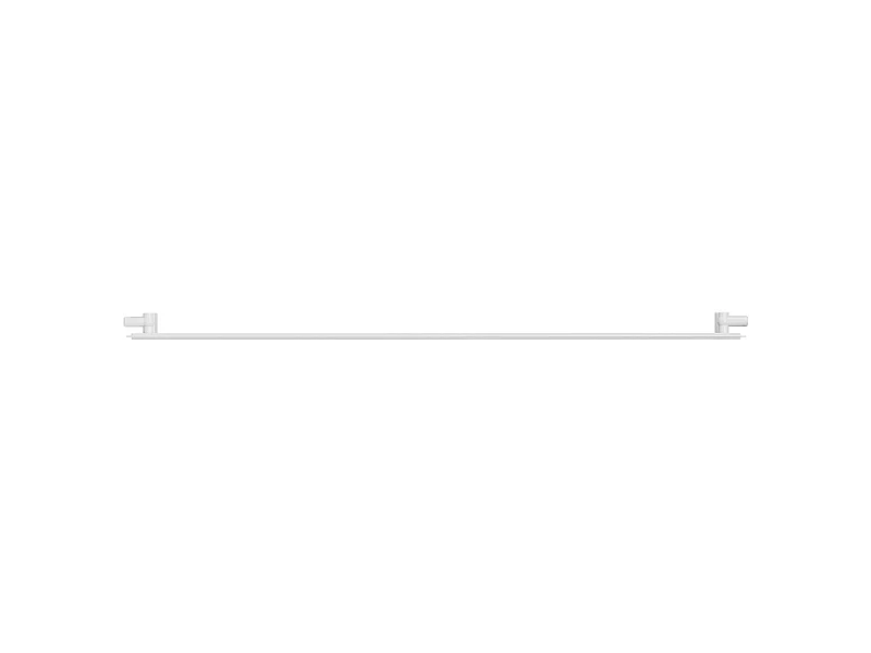 Mexen CH10 Higienični ploščati radiator 500 x 400 mm, stranski priključek, 212 W, bel - W410H-050-040-00