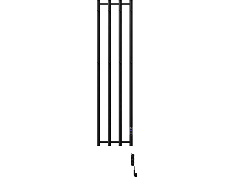 Mexen Pino električni radiator z obešalniki za brisače 1405 x 347 mm, 250 W, črn - W301-1405-347-00-70