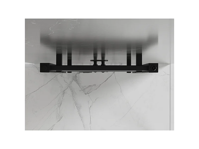 Mexen Pluton grzejnik łazienkowy 800 x 500 mm, 410 W, czarny  - W106-0800-500-00-70