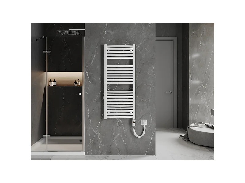 Mexen Helios radiateur électrique 1200 x 500 mm, 600 W, blanc - W103-1200-500-2600-20