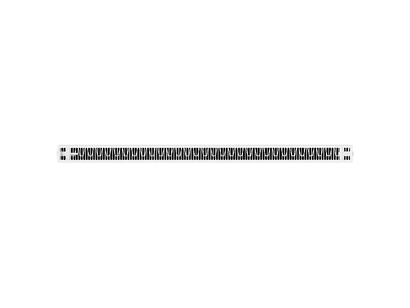 Mexen C21 panel radiator 400 x 1300 mm, side connection, 1204 W, white - W421-040-130-00