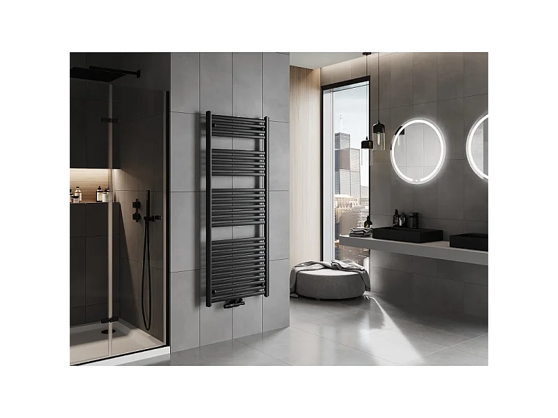 Mexen Hades aquecedor de casa de banho 1500 x 600 mm, 812 W, preto - W104-1500-600-00-70