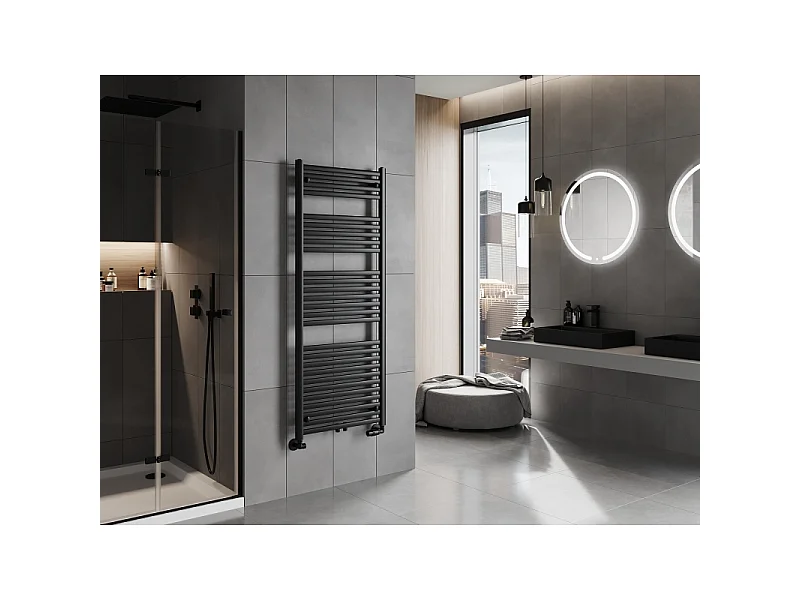 Mexen Hades aquecedor de casa de banho 1500 x 600 mm, 812 W, preto - W104-1500-600-00-70