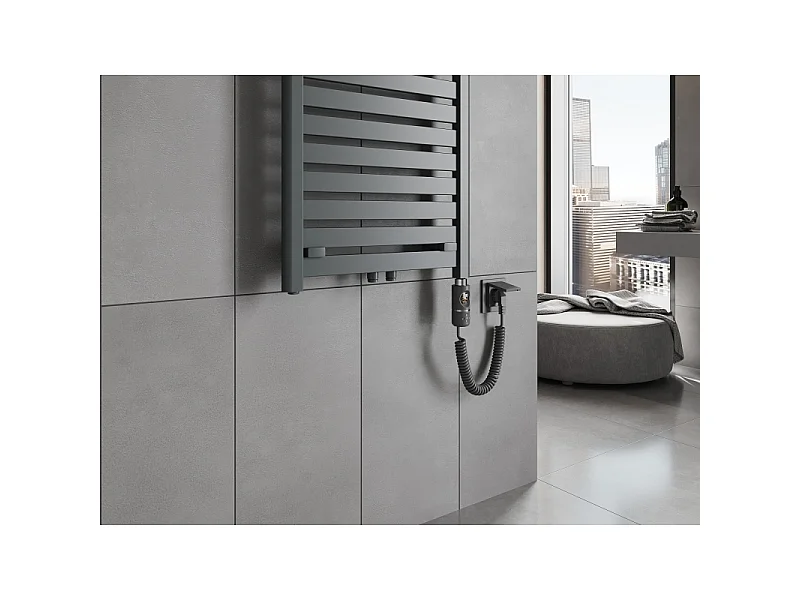 Mexen Uran radiateur électrique 1200 x 600 mm, 600 W, anthracite - W105-1200-600-2600-66