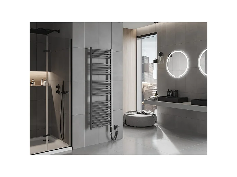 Mexen Hades radiateur électrique 1500 x 500 mm, 900 W, anthracite - W104-1500-500-2900-66